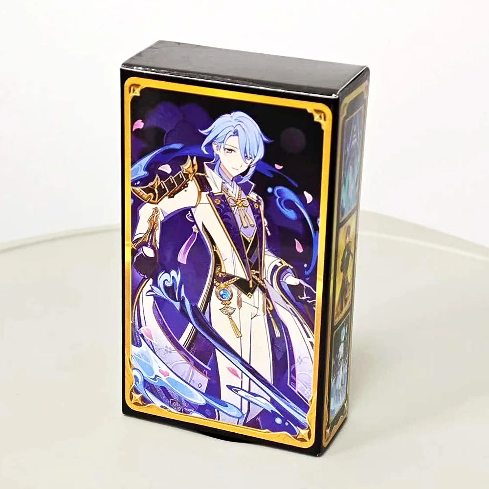 9*5cm TCG Cards Toy Genshin Impact 65 Pcs Cards Cyno Yoimiya Sangonomiya Cosplay Deck Board Game Character Card Collection