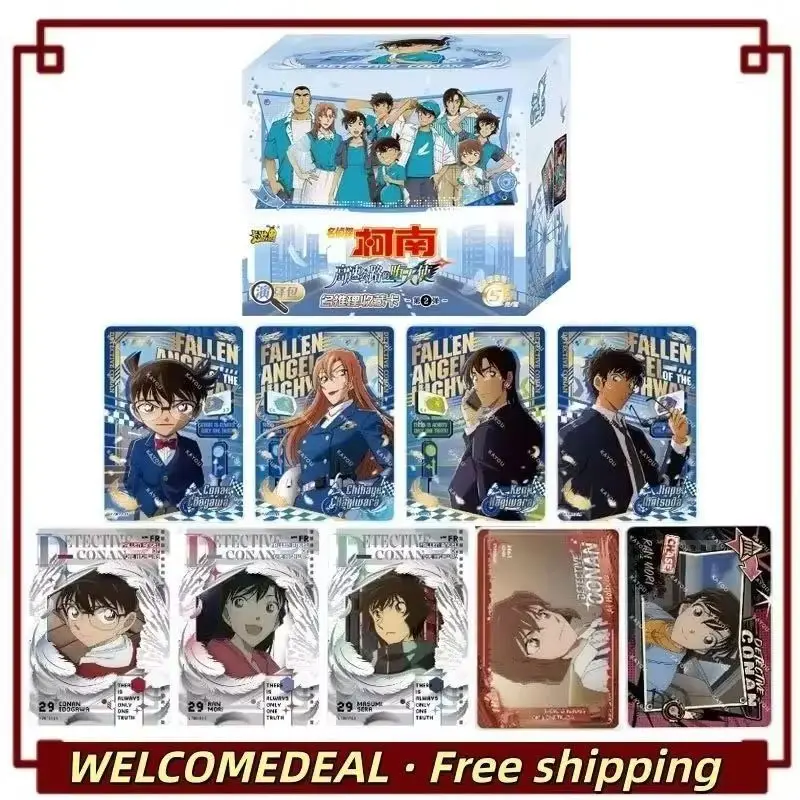 KAYOU Genuine Detective Conan‌ Card Fallen Angel of the Highway Famous Reasoning Deduction Pack Animation Collection CardsToys