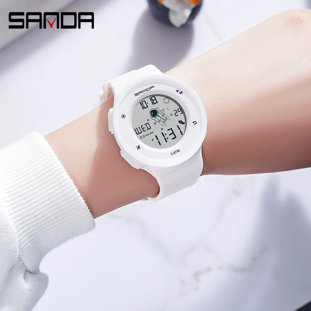 Fashion Sanda Brand 2022 New Sport Watches Digital Watch For Men Woman Wrist Waterproof Student Electronic Clock Relogio 2121