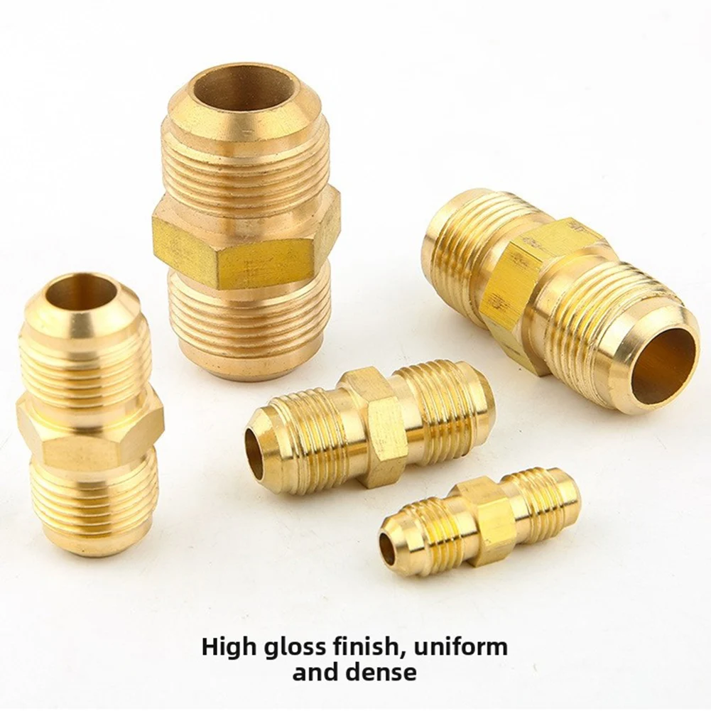 Heavy-Duty Copper Tube Coupling, No-Weld AC Pipe Connector For 1-5 Ton Units Easy Install Union Fitting For HVAC Systems