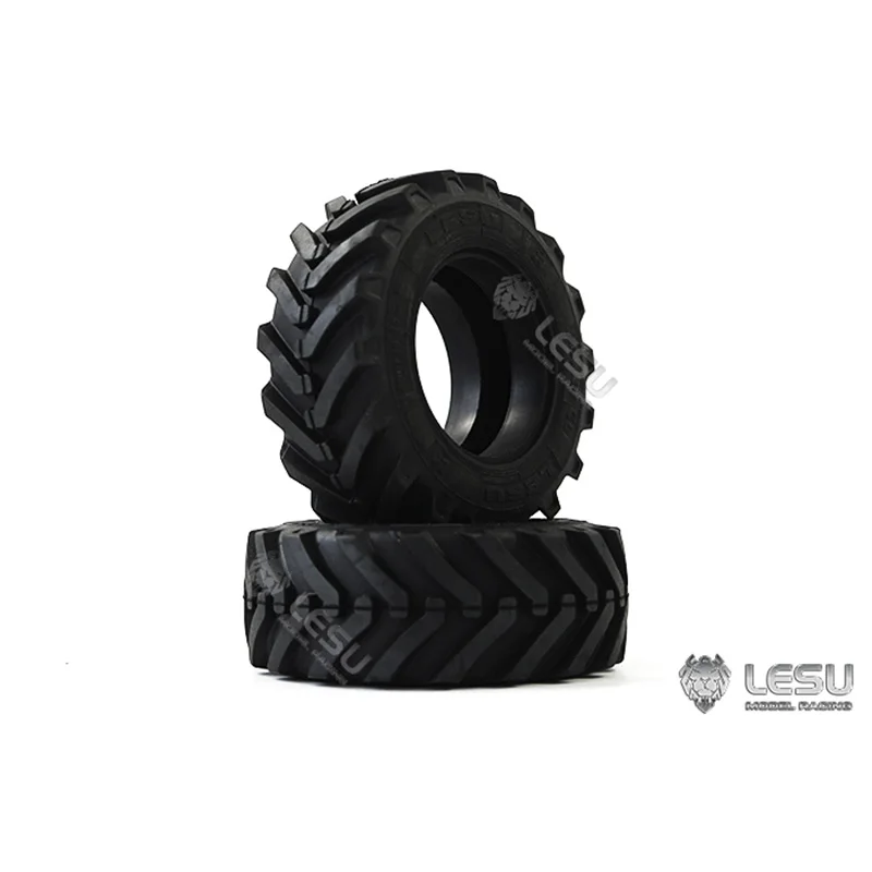 LESU RC Rubber Front Tyres 89mm for 1/14 RC Hydraulic Digger BL71 Backhoe Loader Model Accessories Toys Parts TH22428-SMT3