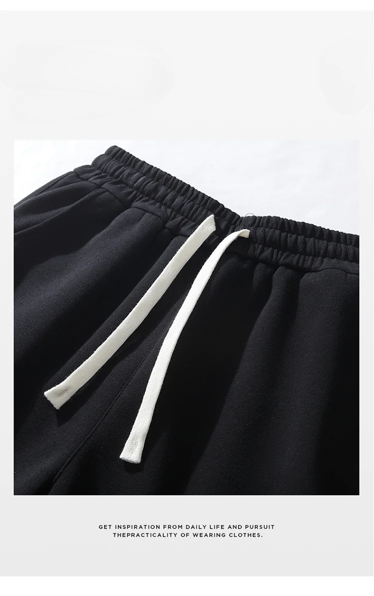 Pantaloncini con coulisse con stampa di lettere di moda pantaloni sportivi nuovi estivi da uomo pantaloni a cinque punti Casual americani larghi di