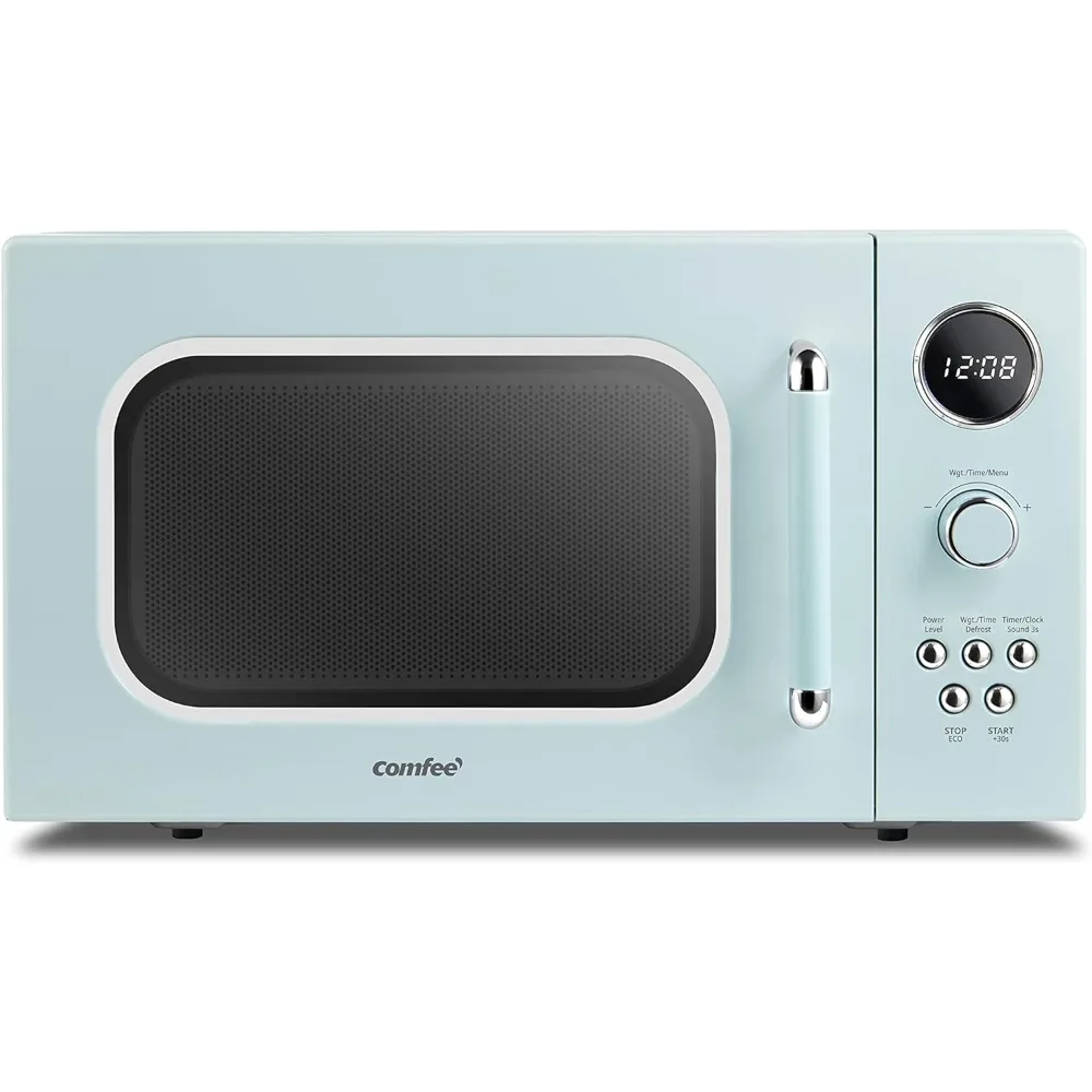 

Microwave Ovens, Retro with Multi-stage Cooking, 9 Preset Menus and Timer, ECO Mode, LED digital display, Microwave Ovens