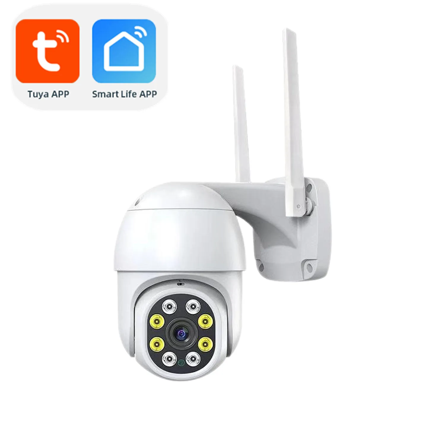 3MP 1296P Tuya APP   Full Color Night Vision Wireless PTZ IP Camera AI Humanoid Motion Detection Home Security CCTV Monitor