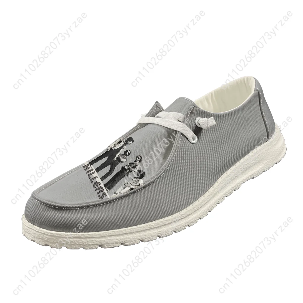 The Killers Casual Shoe Mens Womens Breathable Flat Footwear High Quality Indoor Outdoor Lightweight Shoes Customized Footwears
