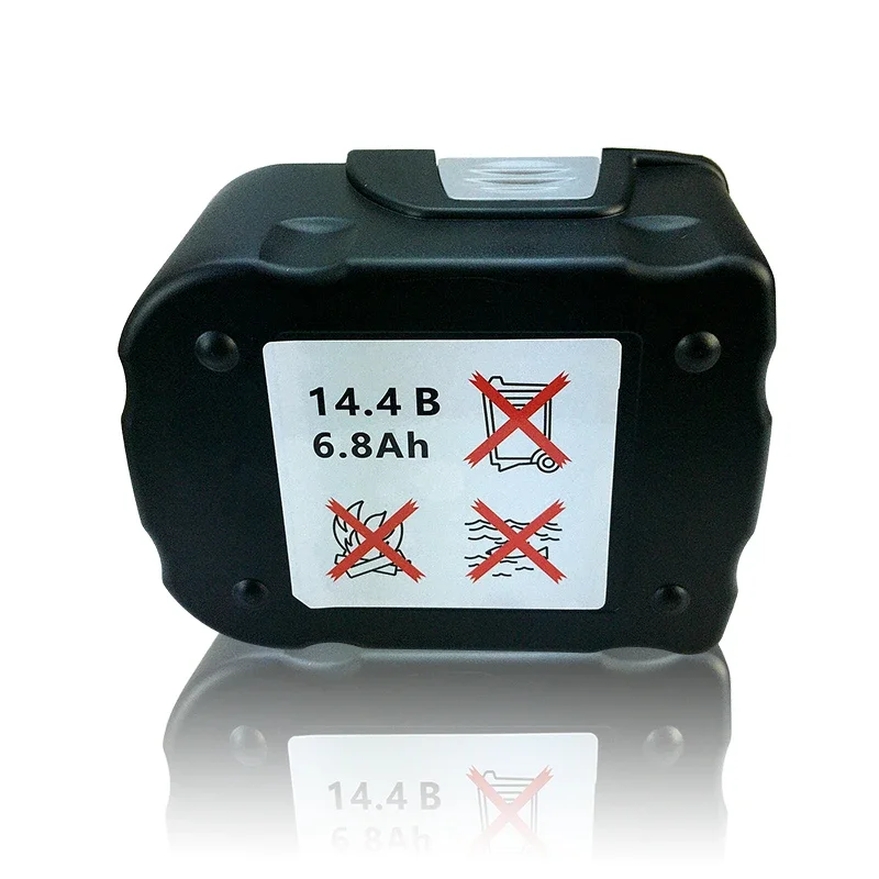14.4V 6800mAh Rechargeable Replacement Battery for the Power Tool Battery,Suit for Interskol H 14.4V Cordless Drilling Rig