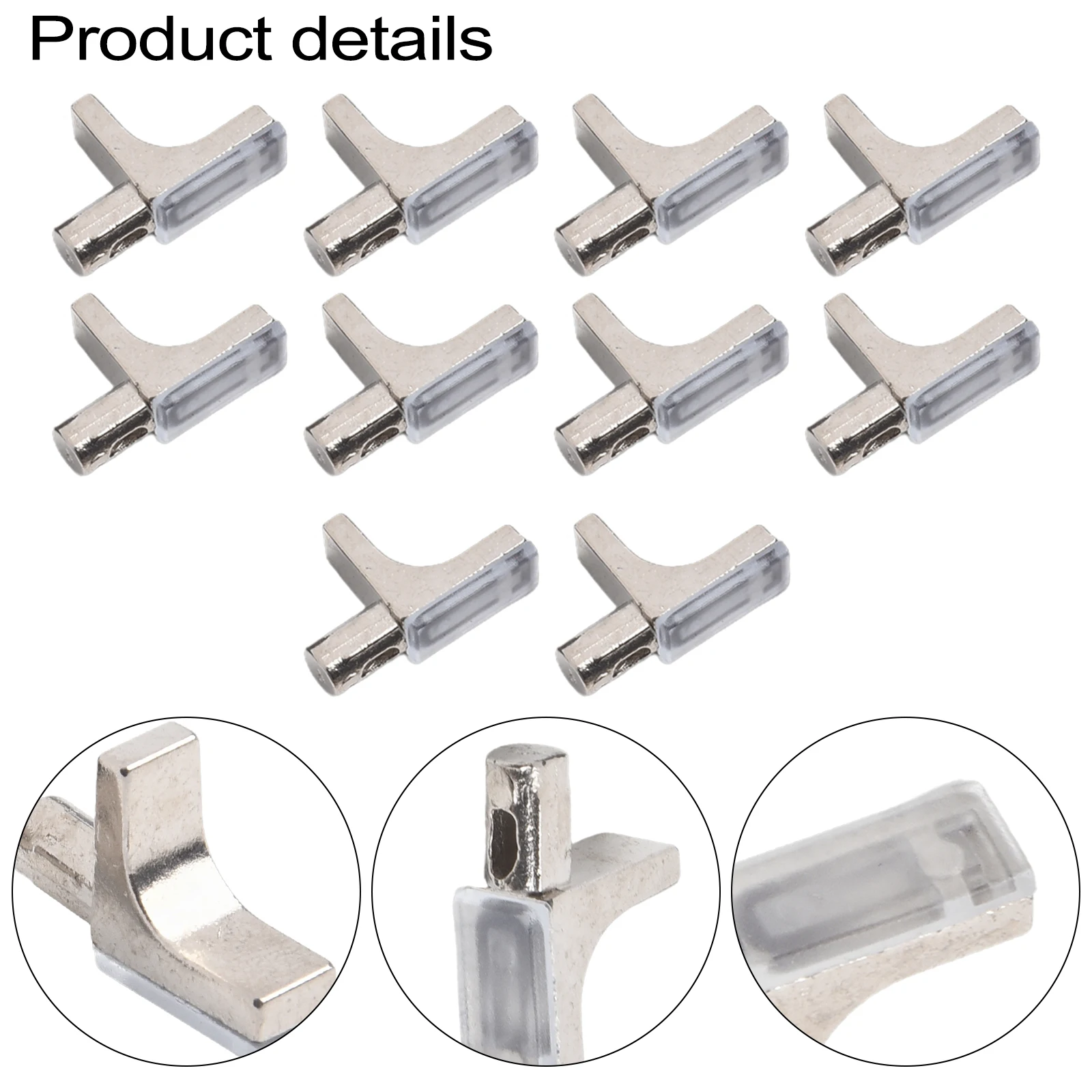 Brand New Shelf Support Pegs Shelf Bracket 10 Pieces 3*2*1cm Accessories For Shelves Supplies For Wine Cabinet