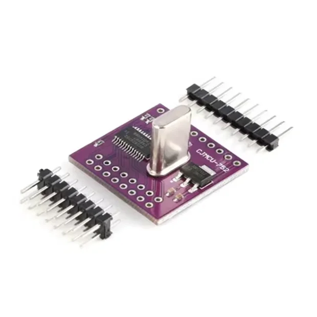 MCU-752 SC16IS752 I2C SPI bus interface to dual channel UART conversion module