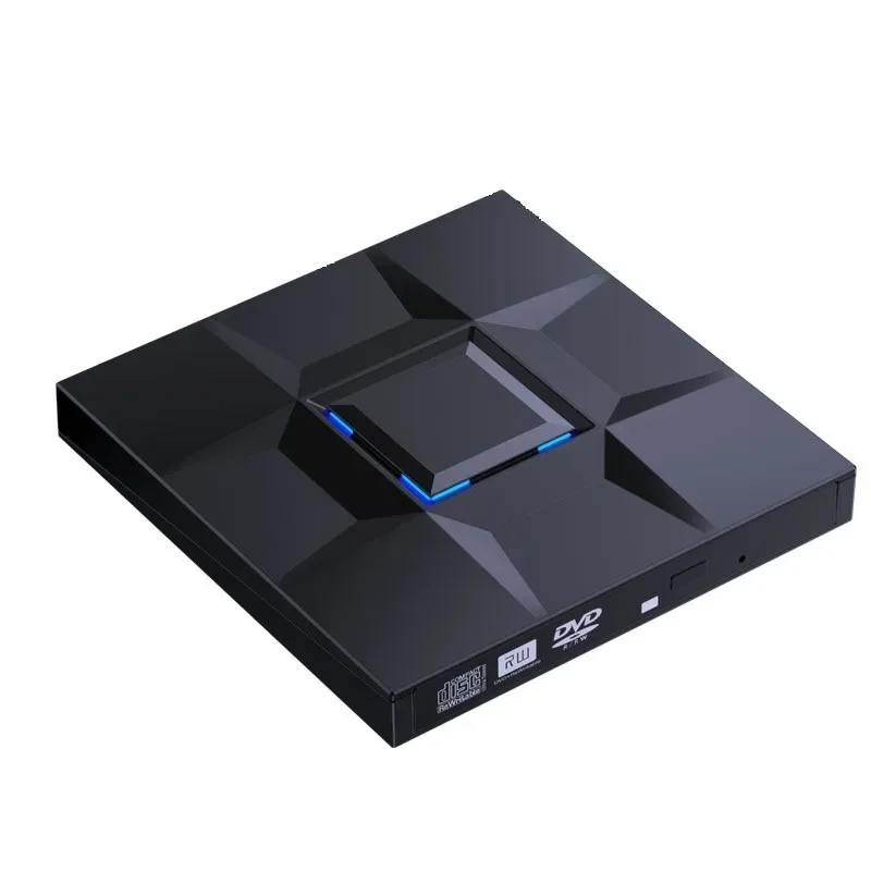 External  Burner Drive USB3.0 DVD Players 3D Slim Optical Drive  Writer Reader CD/DVD Burner for Windows/IOS