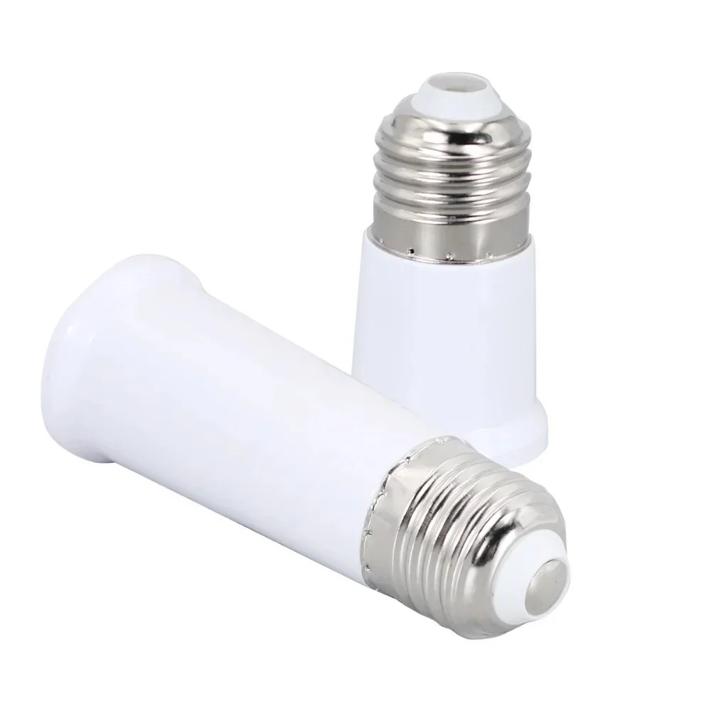 65mm-95mm Lamp Socket E27-E27 Lengthened Lamp Holder E27 To E27 E27 Conversion Lamp Holder  Adapter Converter Socket Lamp