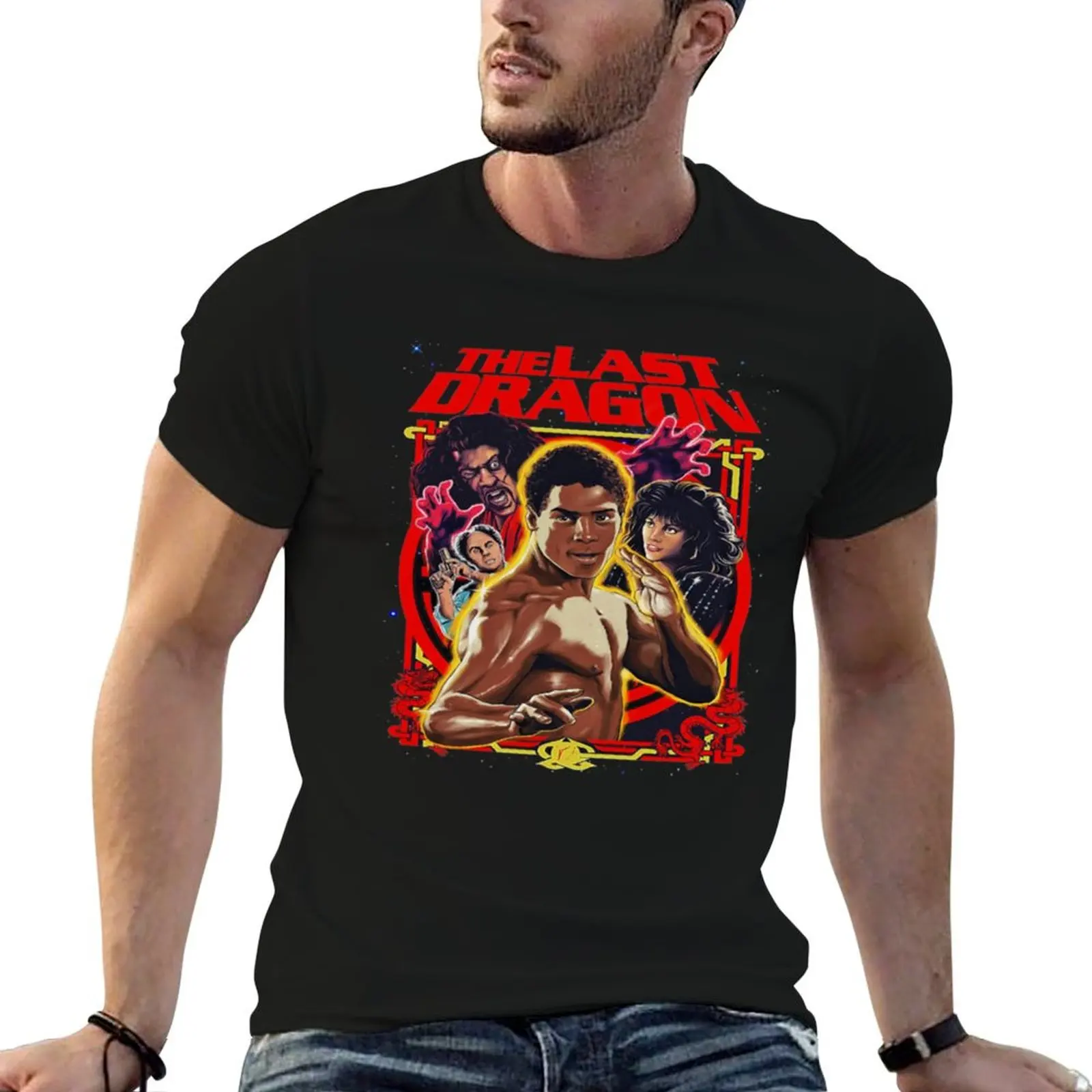 

The Last Dragon Movie 1980'S MOVIE THE LAST DRAGON'S SHO NUFF T-Shirt man graphic t shirt T-Shirt