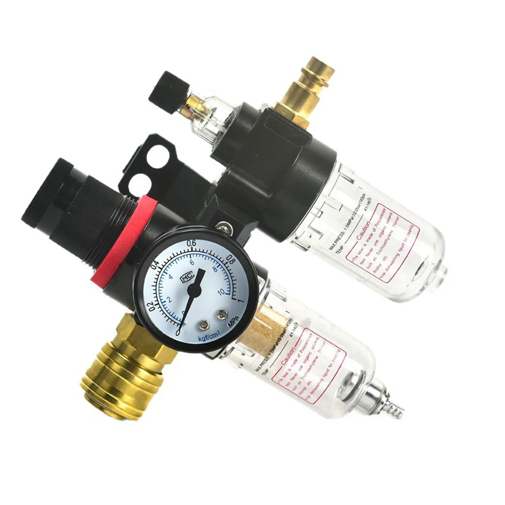AFC2000 Air Compressor Regulator with Oil Water Separator and G14in Meter for Accurate Air Quality Monitoring and Cleaner Output