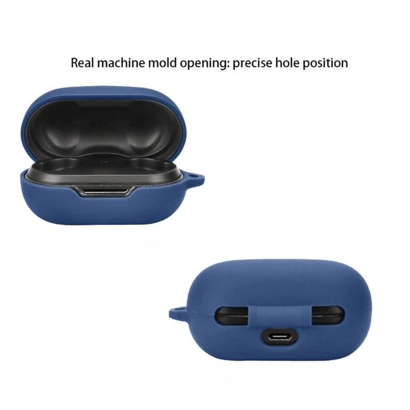 Headphone Shockproof Housing Housing Penutup ramah kulit untuk TOZO Golden Washable Shell Protector Non-Slip Impact-Resistant