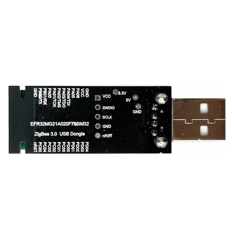 ZigBee 3.0 Silicon Labs Mini EFR32MG21 Universal Open Hub Gateway USB Dongle Chip Module ZHA NCP OpenHAB NND