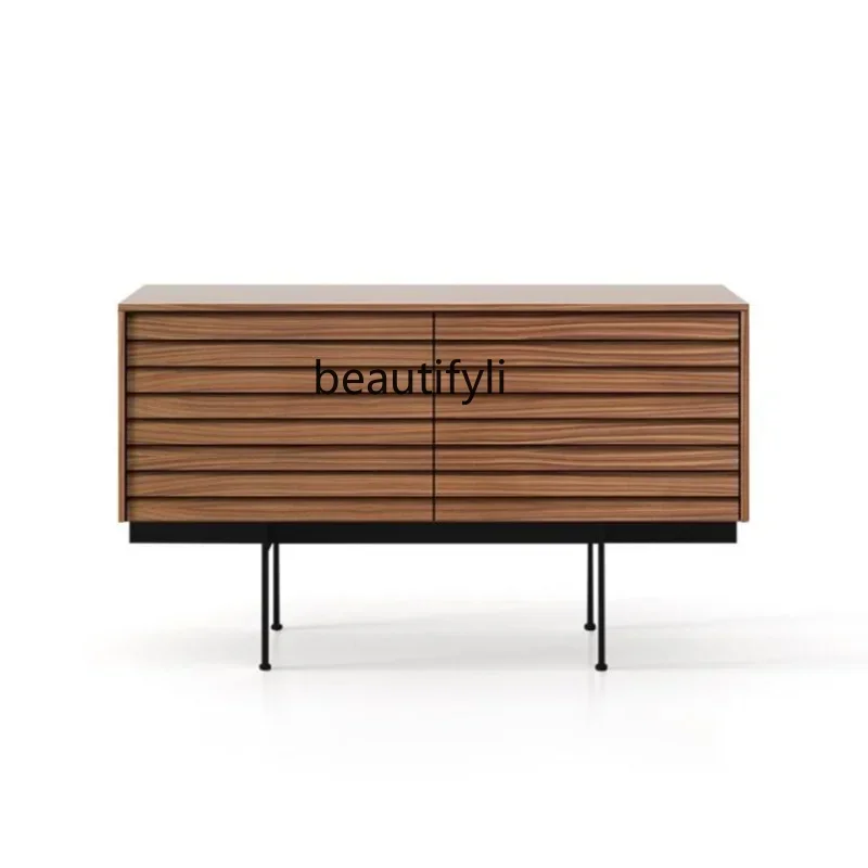 

cc182R11 Nordic Wood Color Minimalist Sofa Side Cabinet Simple Modern Side Cabinet Home Entrance Cabinet furniture
