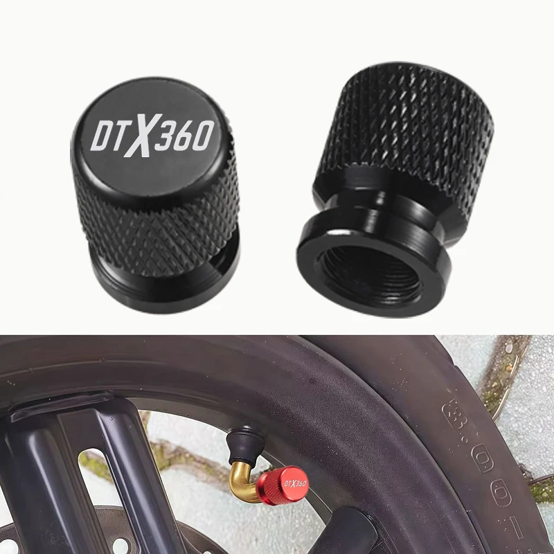 

2Pcs Motorcycle Accessories Tire Valve Air Port Stem Cover Caps For KYMCO DTX 360 DT X360 360 TCS DTX360