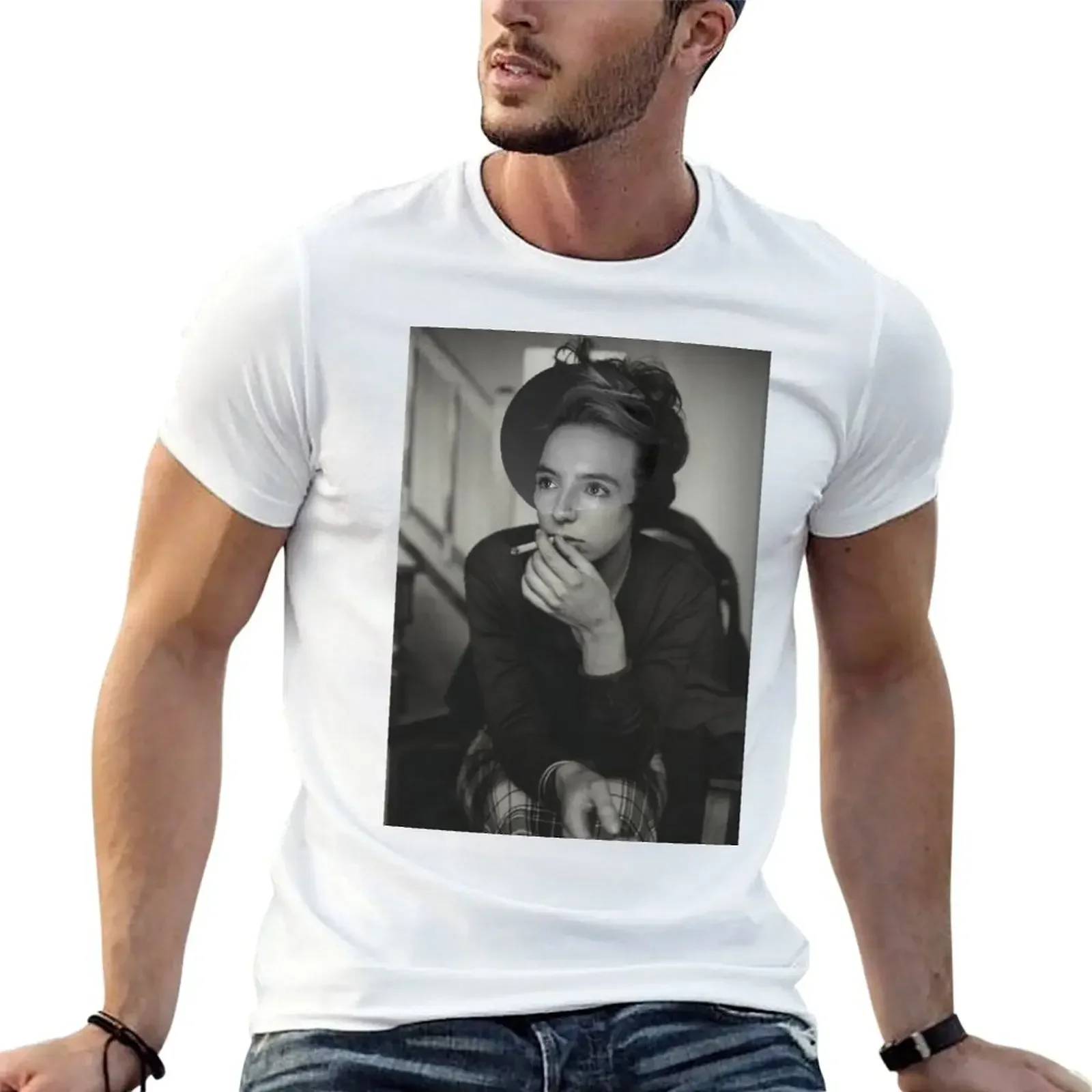 

Villanelle smoking T-Shirt plus size tops Blouse plus sizes plain t shirts men