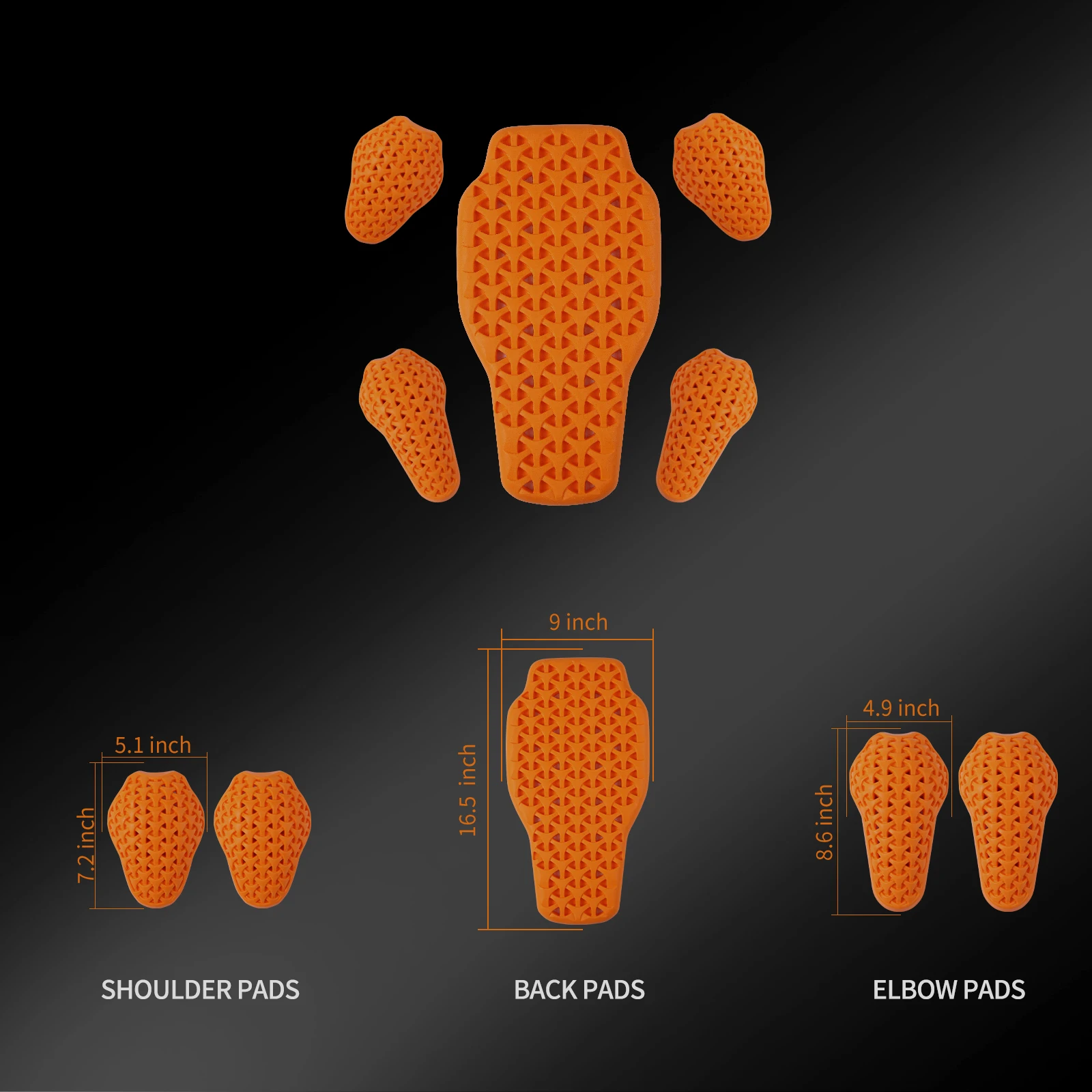 WOSAWE Women Motorcycle Jacket - Shoulder Pad Set In ulasan dan harga