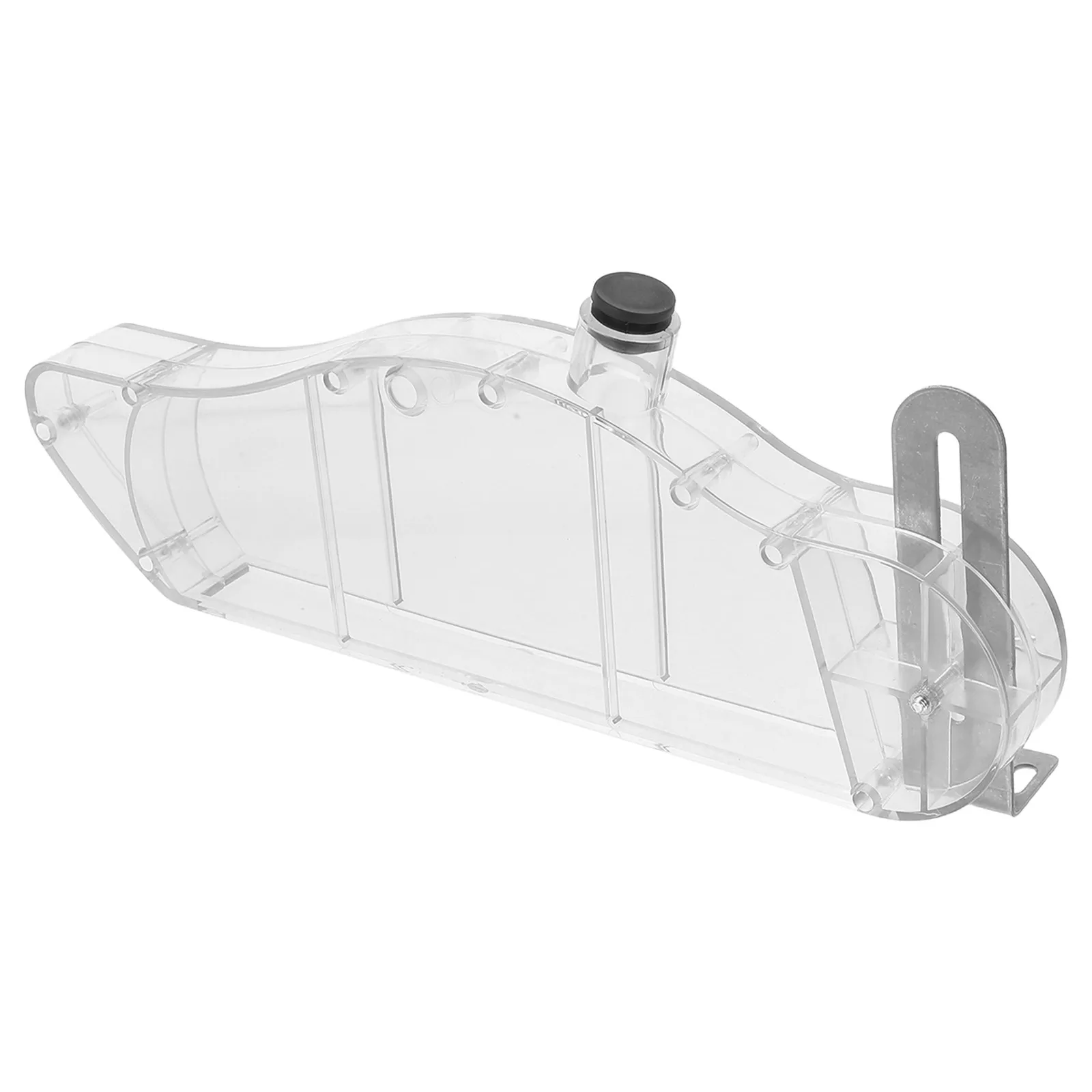 Table Saw Protective Guard Cover Robust Transparent Shield for Enhanced Safety Dust Collection Compatibility with Most Table