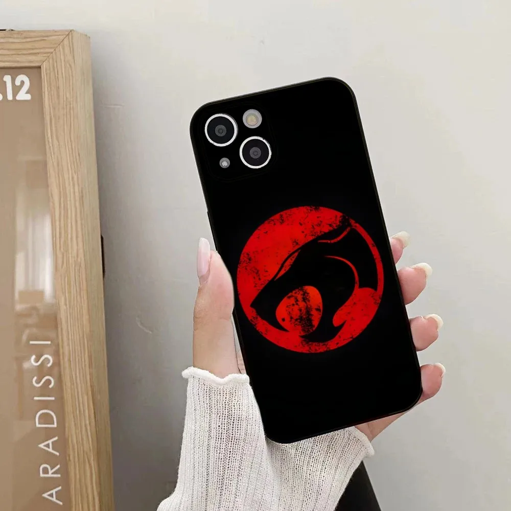 T-ThunderCats CARTOON Phone Case For iPhone 15,14,13,12,11 Plus,Pro,Max,XR,XS,X,7,8 Plus,SE,Mini Silicone Soft