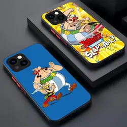 Asterix O-Obelix Game Phone Case Matte Transparent For 16 15 IPhone 12 11 13 Pro Max X XR XS 8 SE Mini Plus Back Cover