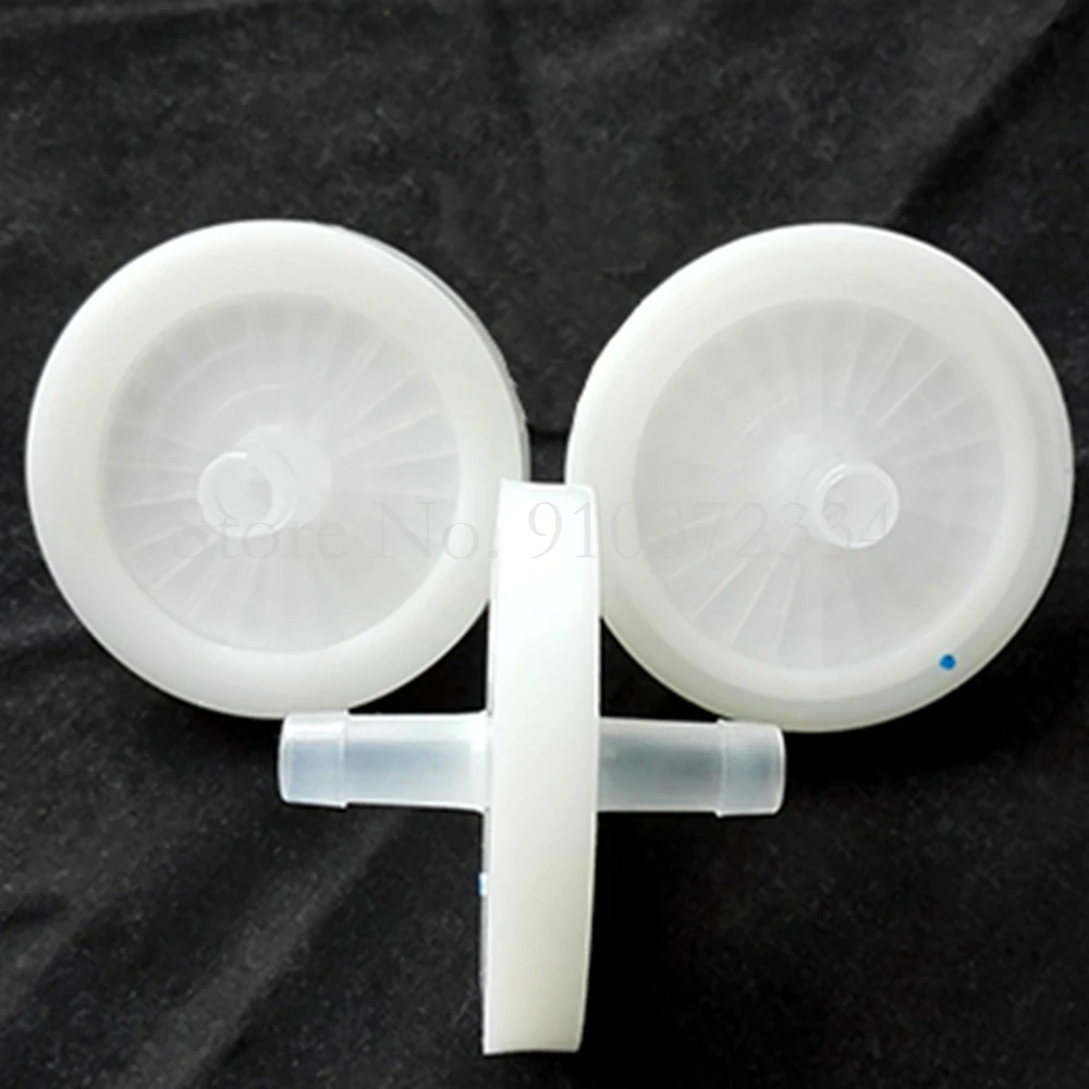 Imagem -03 - Lot 47 mm Air Dust Removal Air Pump Filter Suction Device Medical Filter For Portable Sputum Aspirator 10 Pcs