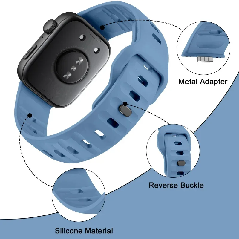 سوار من السيليكون Sprot لساعة Huawei Watch Fit 4/3 ملحقات الساعة الذكية بديلة لسوار Correa Huawei Watch Fit 4 pro