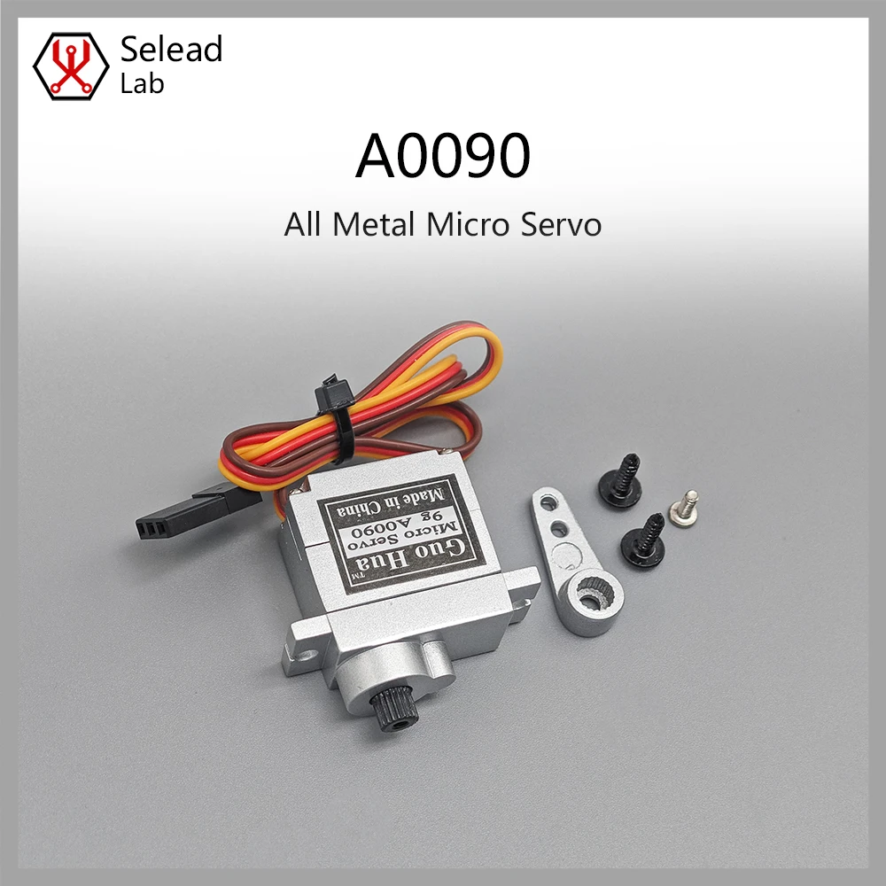 

Seleadlab Guo Hua A0090 Servo 9g All Metal Gear ERCF V3 Default Servo Recommendation Replacement for MG90S