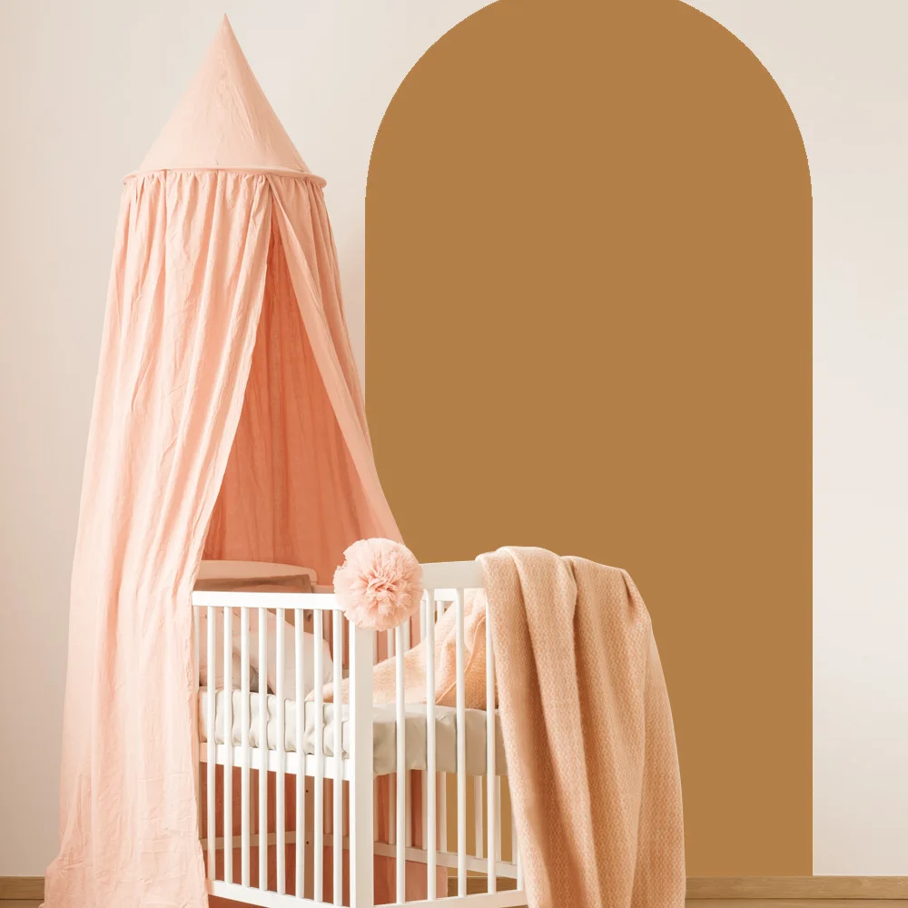 Украшение гостиной клейкая виниловая арочная наклейка на стену