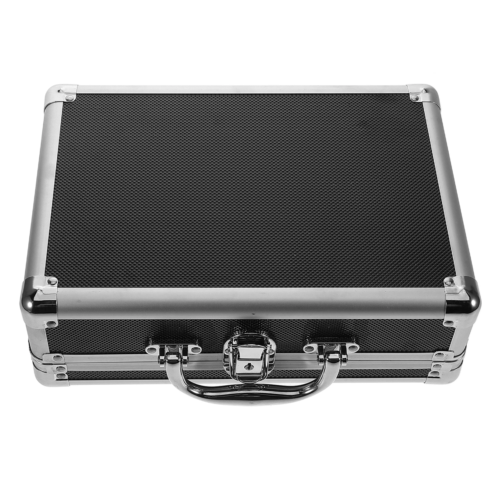 

Aluminum Alloy Toolbox Large Capacity Portable Tool Case Diy Organizer Heavy Duty Storage Box Handle Multi-Purpose Tool