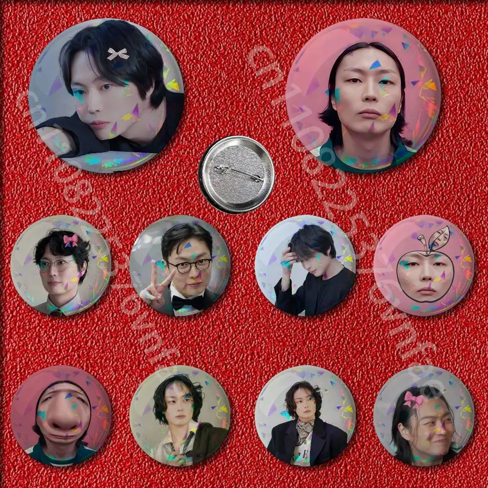 R-Roh Jae Won JaeWon Badges Badge 25mm 32mm 44mm 58mm 75mm Round Pin Brooch Adornment Souvenir Cosplay Gift