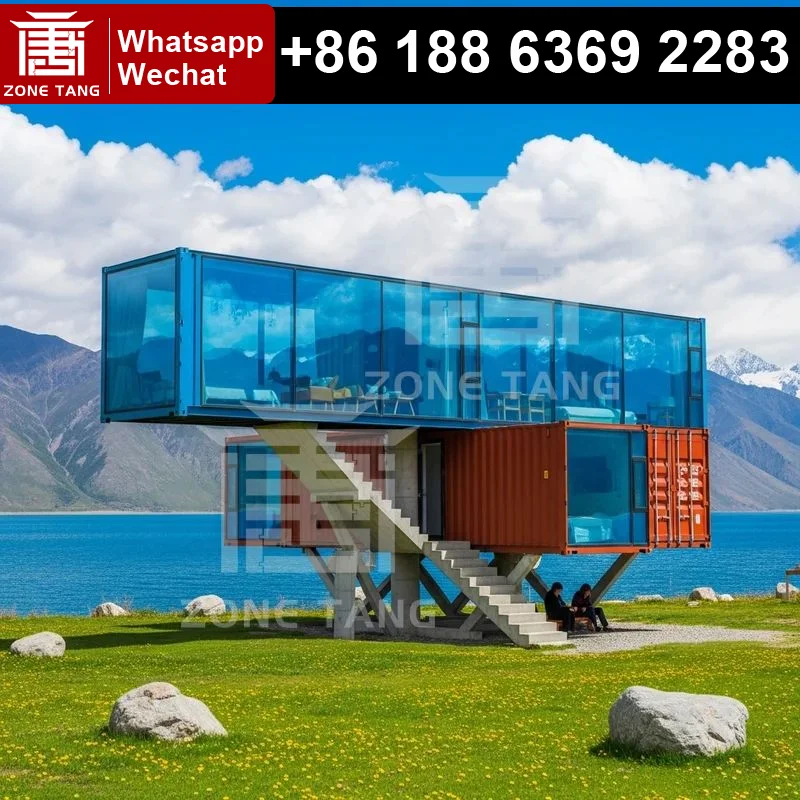 Energy Efficient Steel Structure Fast Installation Prefab Cabins Flat Pack House Best Houses Insulation Kit Homes Office Compact