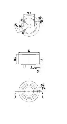 Smart NO2 Gas Sensor Detector High-Tech Sensor zur Gaserkennung