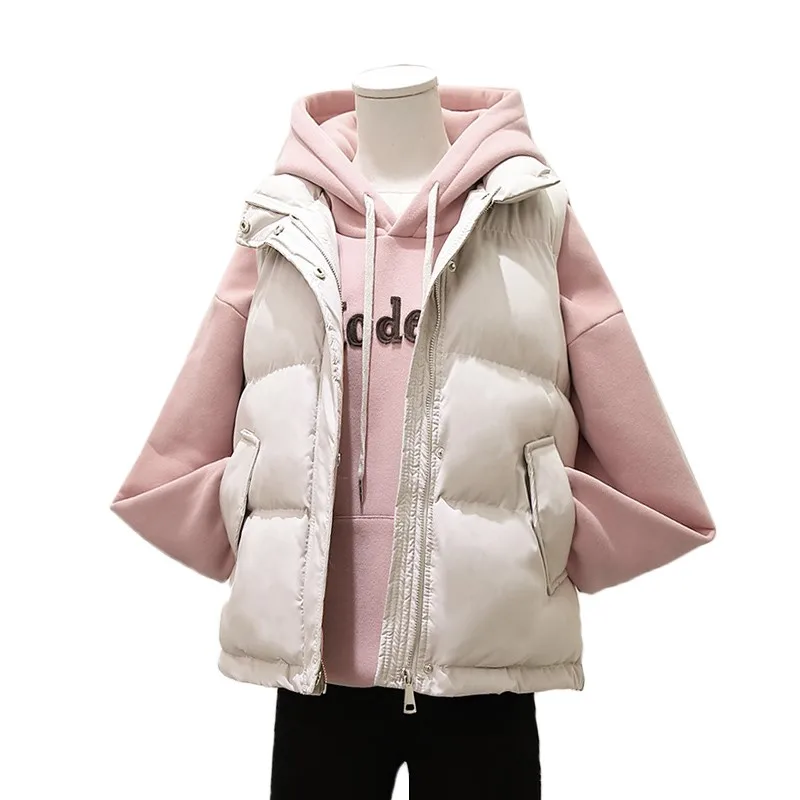 여성용 따뜻한 민소매 재킷, 캐쥬얼 조끼, 여성용 바이식 코트, 저렴한 도매 2021, 가을 겨울, 핫 세일