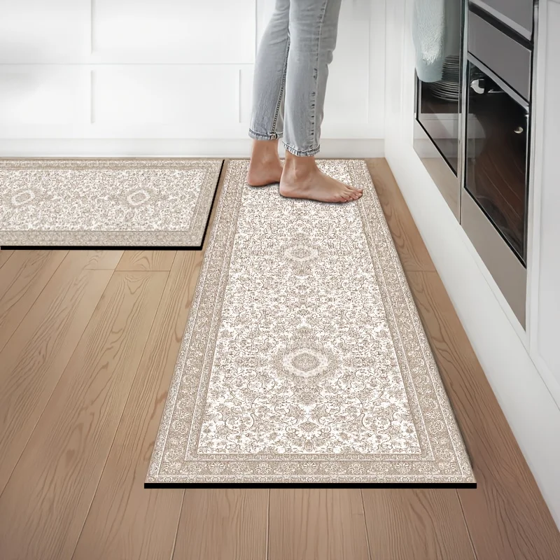 Küchenmatte aus Kieselgur im schlichten Stil, gepolstert, wasserabsorbierend, geeignet für Küchen und Badezimmer