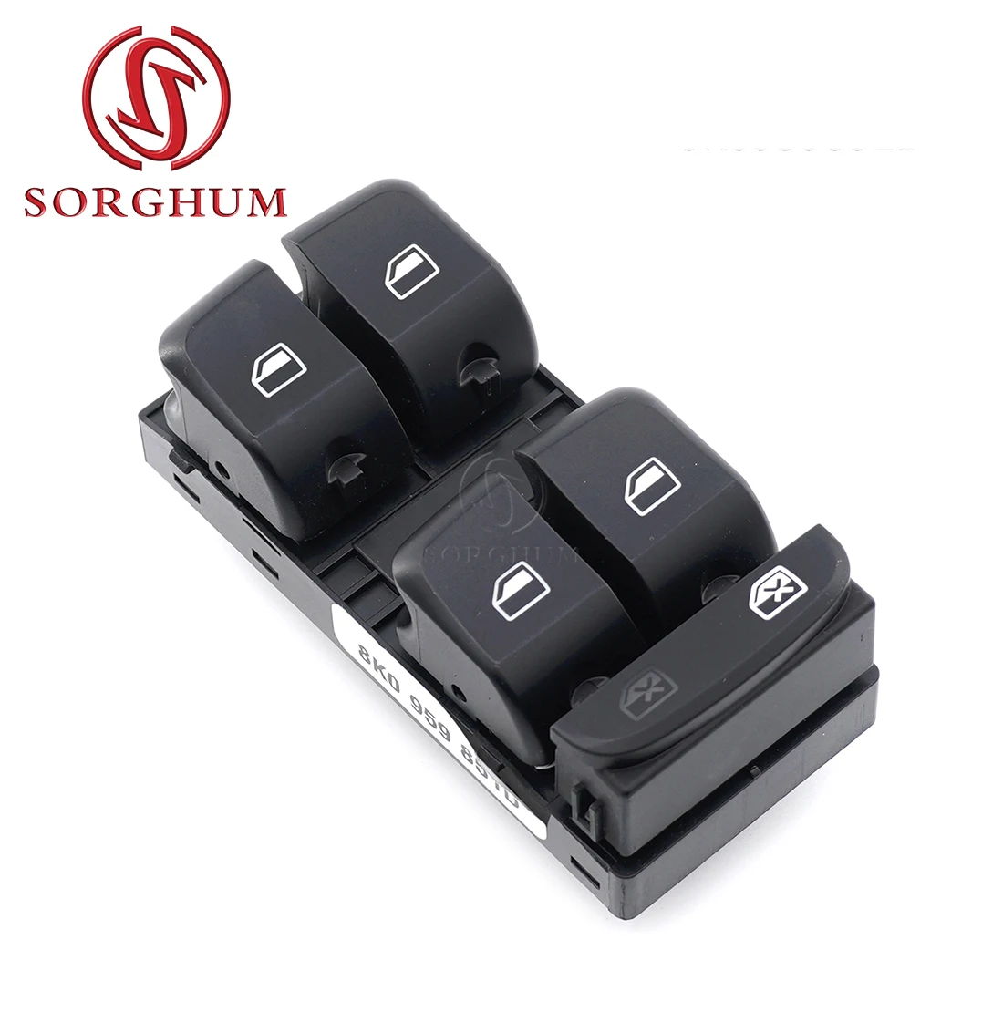 SORGHUM 8KD959851 For AUDI Q5 A4 B8 2009 2010 2011 2012 Eletric Master Power Window Switch Car Auto Button 8K0959851 8K0959851D