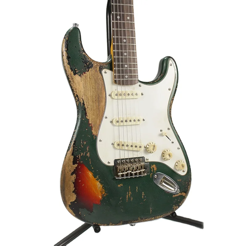 

STLF Factory Cheap Price Personalized 6 String Hand Made Electric Guitar