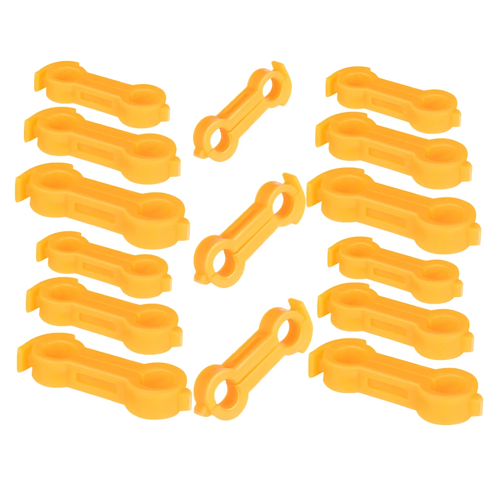 

15 Pcs Chicken Foot Corrector Thighs Leg Stabilizer Adjustable Yellow Bands Baby