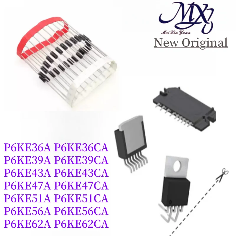 MXY 100P P6KE36A P6KE36CA P6KE39A P6KE39CA P6KE43A P6KE43CA P6KE47A P6KE47CA P6KE51A P6KE51CA P6KE56A P6KE56CA P6KE62A P6KE62CA