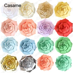 Wedding Background Wall Flowers Roses Artificial Flowers DIY Christmas Party Decoration Backdrop Paper Flowers Wall Decor