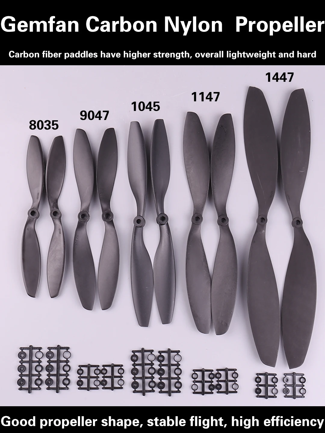 Edelfan carbon nylon mehrachsiger propeller cw/ccw 8038 9047 1045 1147 1447 apc typ n cw/ccw propeller blätter prop