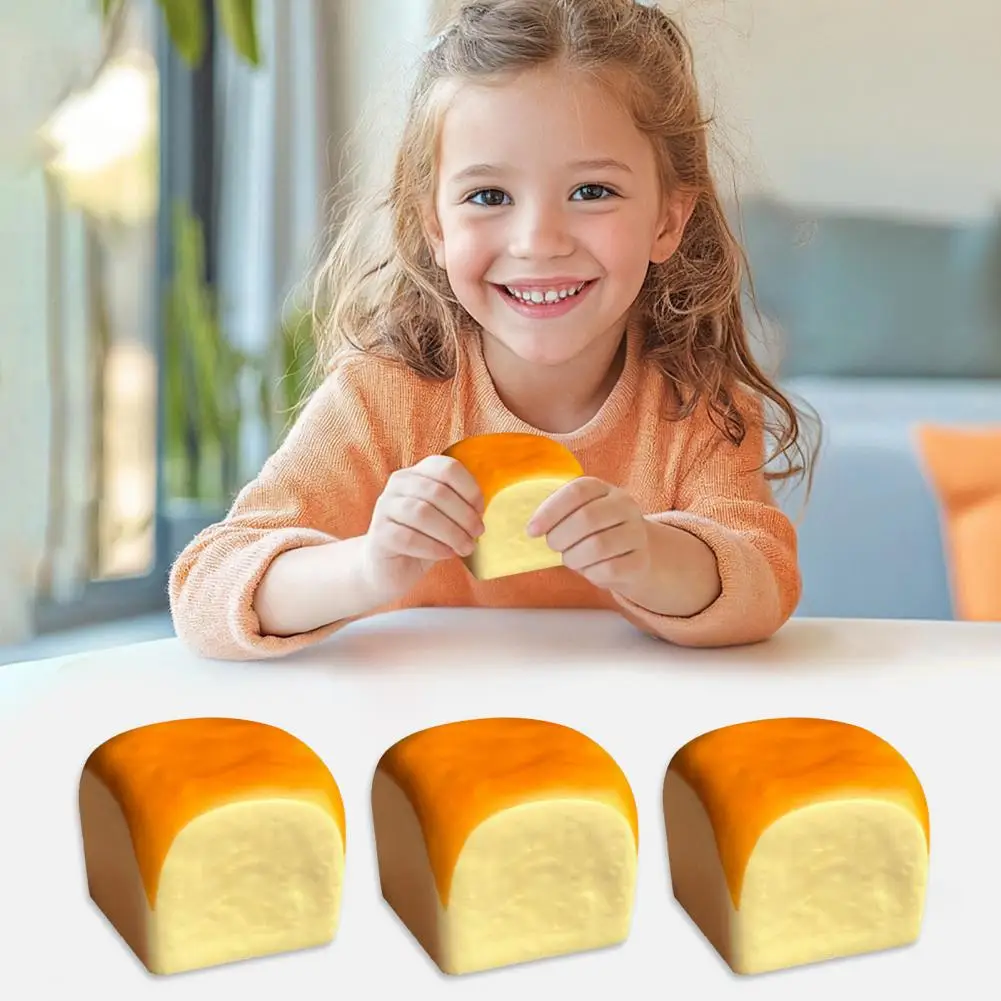 Jouet à presser le pain hawaïen, soulagement du Stress à montée lente, pincement du pain aromatisé, jouet sensoriel pour enfants et adultes, jouet doux et apaisant