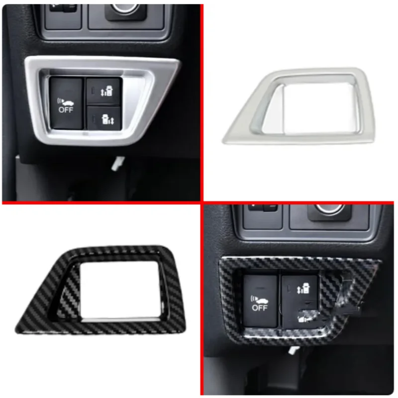 

Left Center Console Switch Button Covers Trim Frame Car Accessories Decoration Mouldings 1PCS For Honda Odyssey 2022 2023 2024