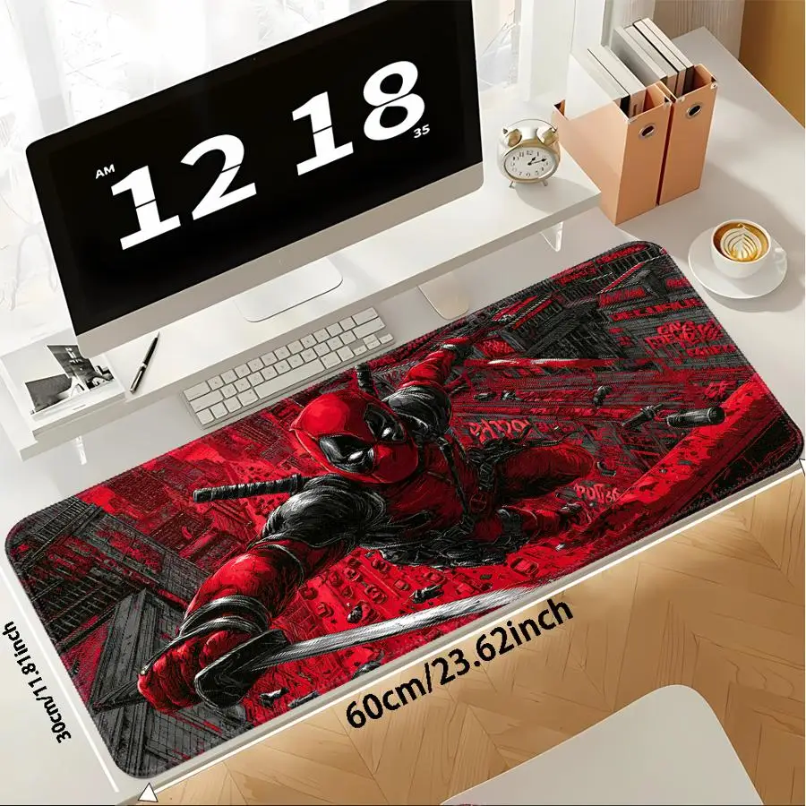 Mouse Pad office Pad Game Console Pad Desk accessories Keyboard Mouse Pad Computer Laptop Pad rubber Marvel Deadpool Cool