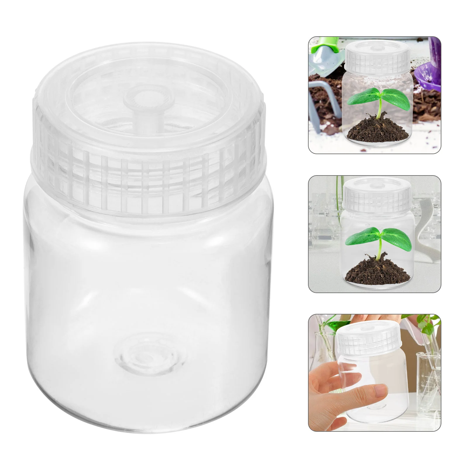 

Mist Spray Bottle Composite Tissue Culture Plant Mushroom Growth Container Planting Squeeze