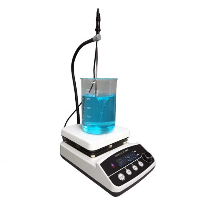 Hot sales Laboratory Magnetic Stirrer with Heating Reaches 300 Degree Celsius