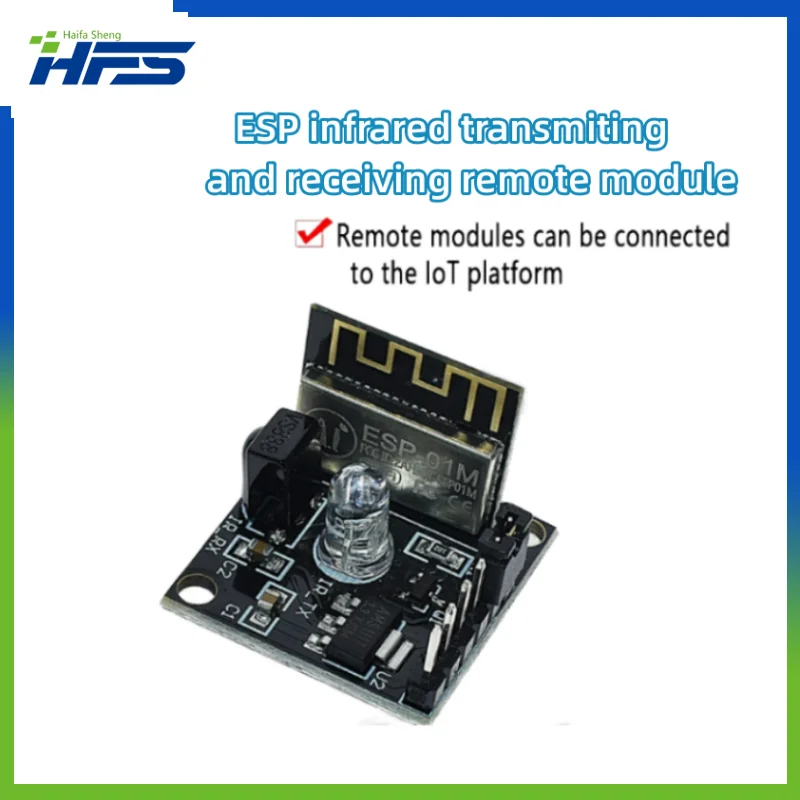 

ESP8285 Infrared Transceiver Wireless Remote Control Transceiver Module Development Learning Board