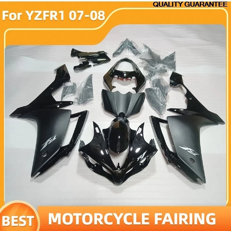 

Черный комплект обтекателей OEM китайского производства для YAMAHA YZF R1 YZF1000 YZF-R1 2007 2008 YZF R1 07 08