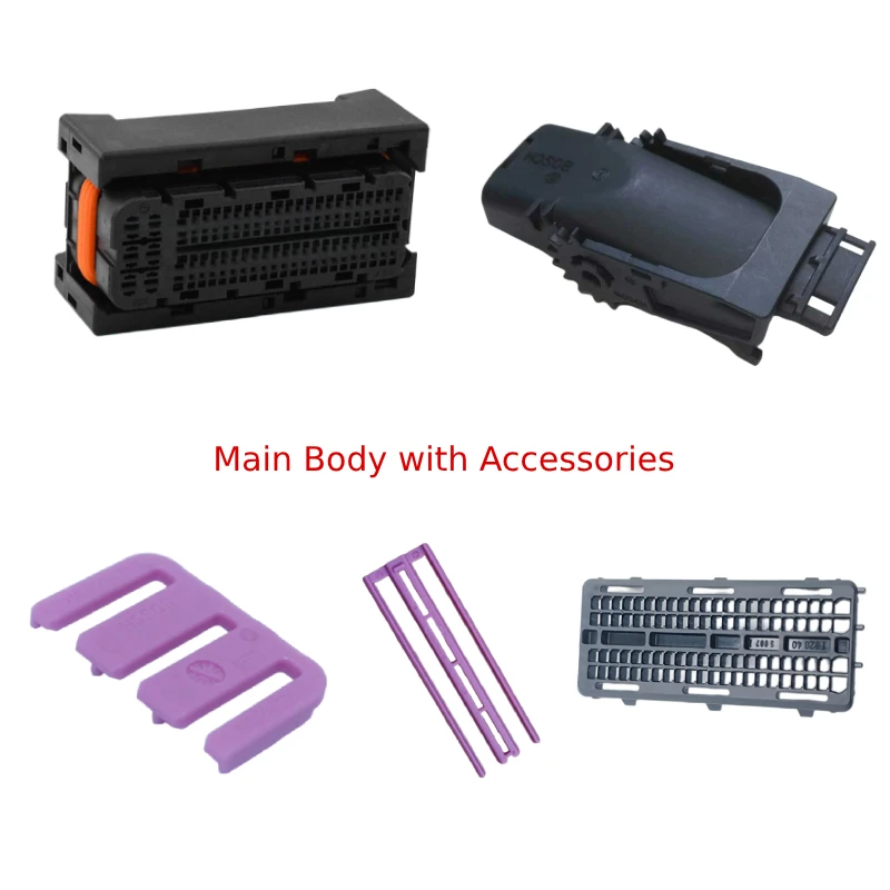 1928406306,Female Receptacle Housing,94P,Tab Width 0.6+1.5+2.8mm,Connector,Locking Clip,Protective Cover,Back Cover 1928405069