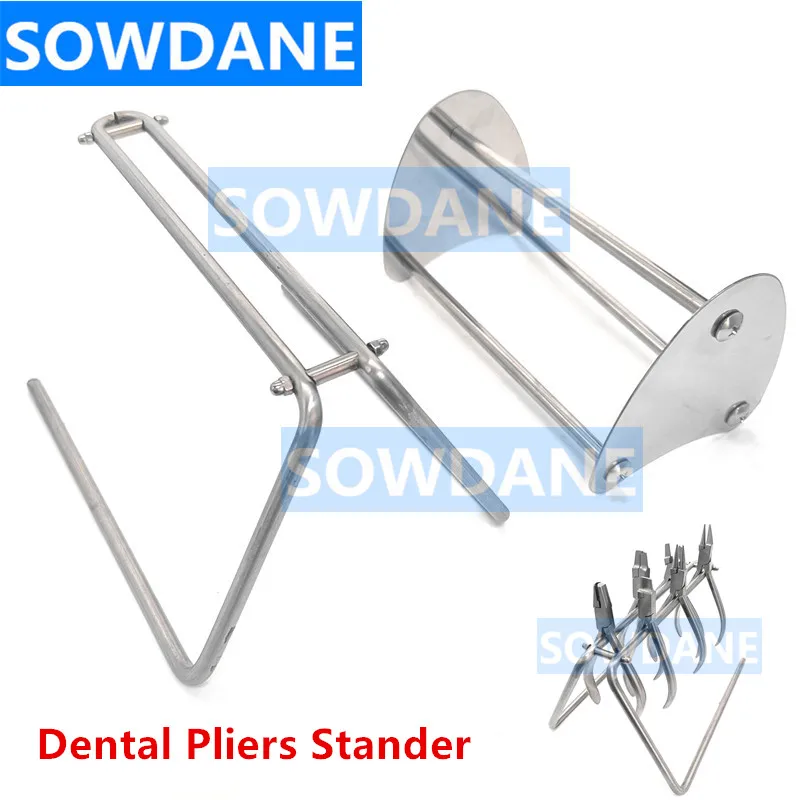 Dental Orthodontic Plier Stander Forcep Placer Scissor Holder Rack Dentistry Instrument Tool Removable type( without Plier)